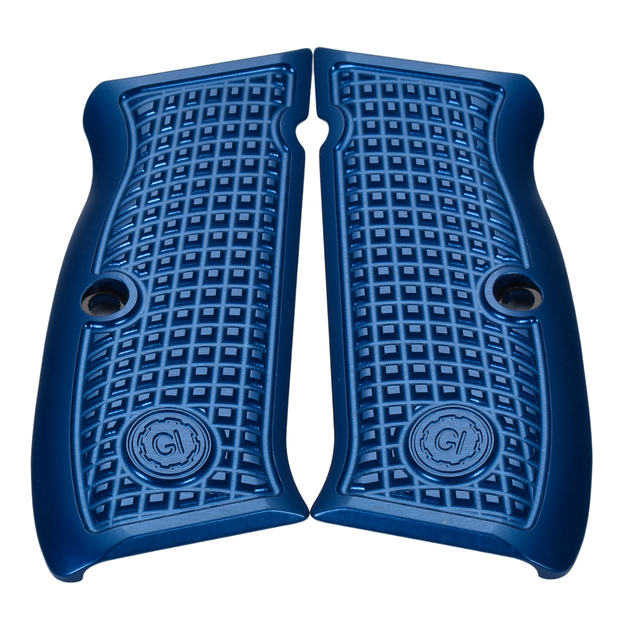 CZ 75 Frag Grips (Full Size) Blue | Guncrafter Industries