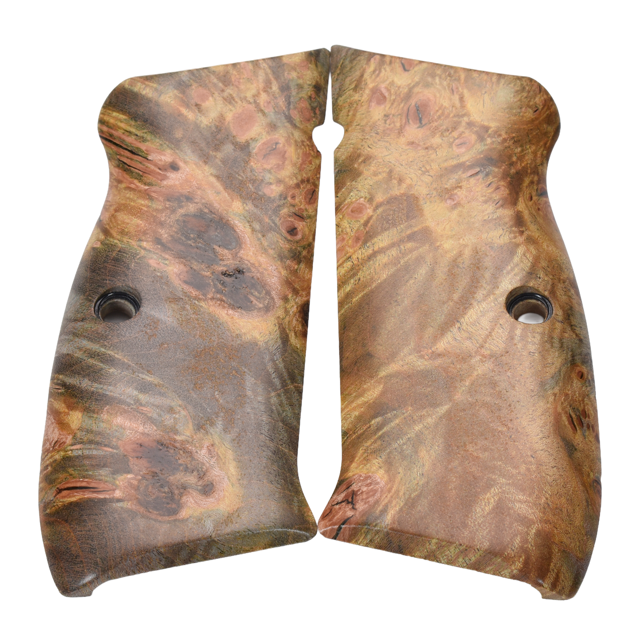 CZ-75 Grips, Full-Size, Maple Burl (EW2-053) - Guncrafter Industries