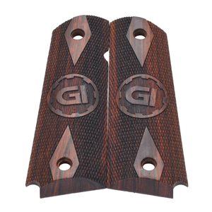 1911 Grips, Full-Size, Cocobolo, Beveled Bottom (EW1-189)