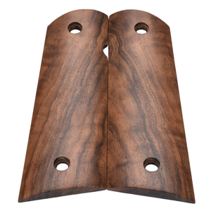 1911 Grips, Full-Size, Claro Walnut Burl, Flat Bottom (EW1-169)