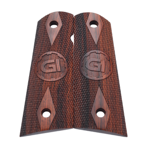 1911 Grips, Full-Size, Cocobolo, Flat Bottom (EW1-204)