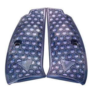 CZ-75 Grips, Full-Size, Aluminum, Vytal Krakens, Palm Swell (EW2-061)