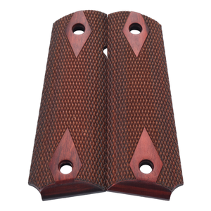 1911 Grips, Full-Size, Rosewood Composite, Beveled Bottom (EW1-246)
