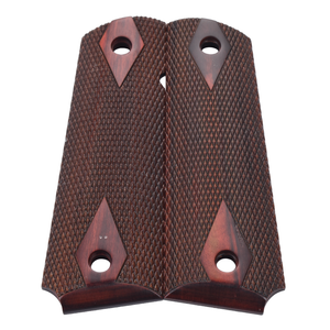 1911 Grips, Full-Size, Rosewood Composite, Beveled Bottom (EW1-247)