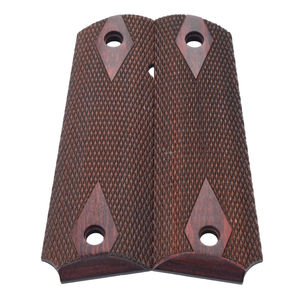1911 Grips, Full-Size, Rosewood Composite, Beveled Bottom (EW1-248)