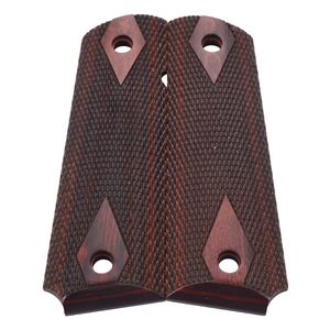 1911 Grips, Full-Size, Rosewood Composite, Beveled Bottom (EW1-254)