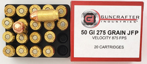 .50 GI™ Ammunition, 275 gr. Jacketed Flat  Point (20 Count Box)