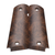 1911 Grips, Full-Size, Claro Walnut Burl, Beveled Bottom (EW1-117)