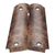 1911 Grips, Full-Size, Claro Walnut Burl, Beveled Bottom (EW1-119)