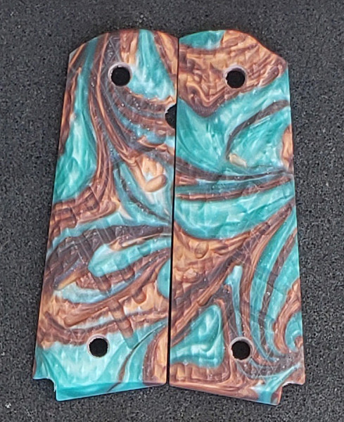 Shredder Grips Government Bevel Bottom- Multi Colored (005)