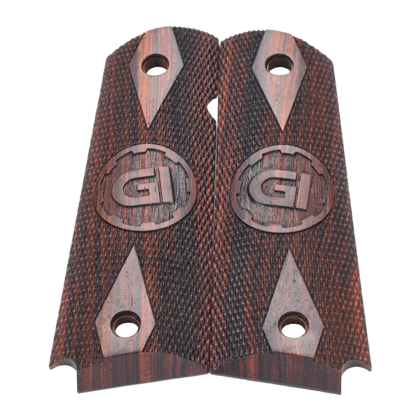 1911 Grips, Full-Size, Cocobolo, Beveled Bottom (EW1-188)