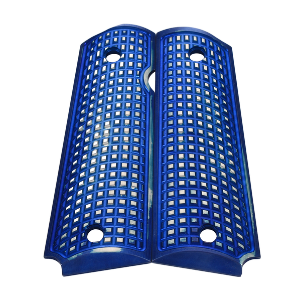 1911 Grips, Full-Size, AlumaGrips, Beveled Bottom (AL1-003)