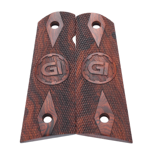 1911 Grips, Full-Size, Cocobolo, Flat Bottom (EW1-206)