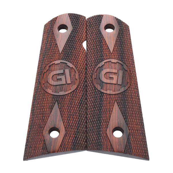 1911 Grips, Full-Size, Cocobolo, Flat Bottom (EW1-207)