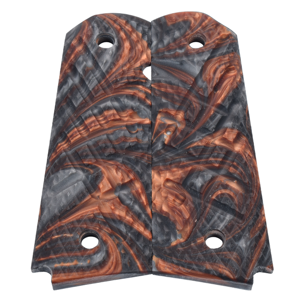 1911 Grips, Full-Size, Shredder, Flat Bottom (SG-184)