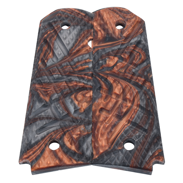 1911 Grips, Full-Size, Shredder, Flat Bottom (SG-191)