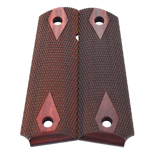 1911 Grips, Full-Size, Rosewood Composite, Beveled Bottom (EW1-245)
