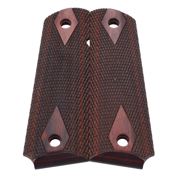1911 Grips, Full-Size, Rosewood Composite, Beveled Bottom (EW1-254)