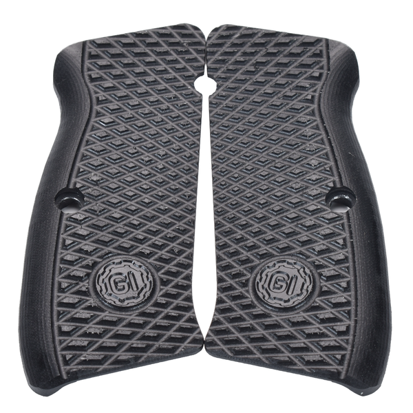 CZ-75 Grips, Full-Size, G10 Slim-Tac, Black