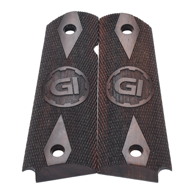 1911 Grips, Full-Size, Cocobolo, Beveled Bottom (EW1-176)