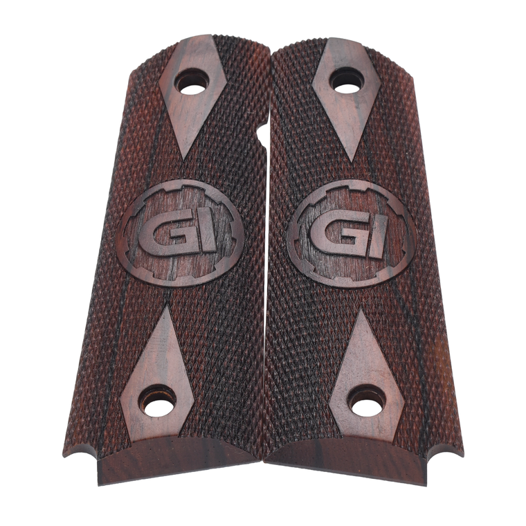 1911 Grips, Full-Size, Cocobolo, Beveled Bottom (EW1-193)