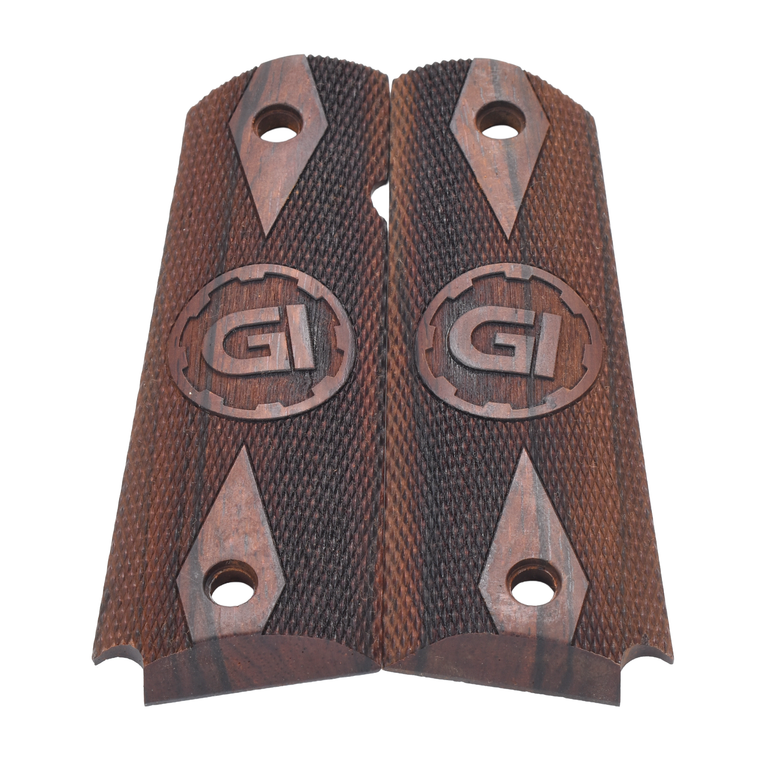 1911 Grips, Full-Size, Cocobolo, Beveled Bottom (EW1-196)