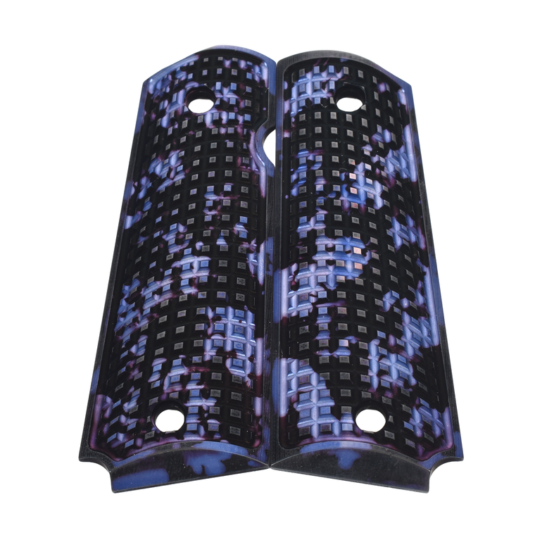 1911 Grips, Full-Size, AlumaGrips, Beveled Bottom (AL1-002)