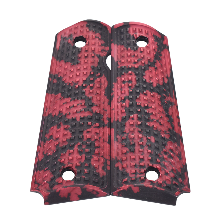 1911 Grips, Full-Size, AlumaGrips, Beveled Bottom (AL1-004)