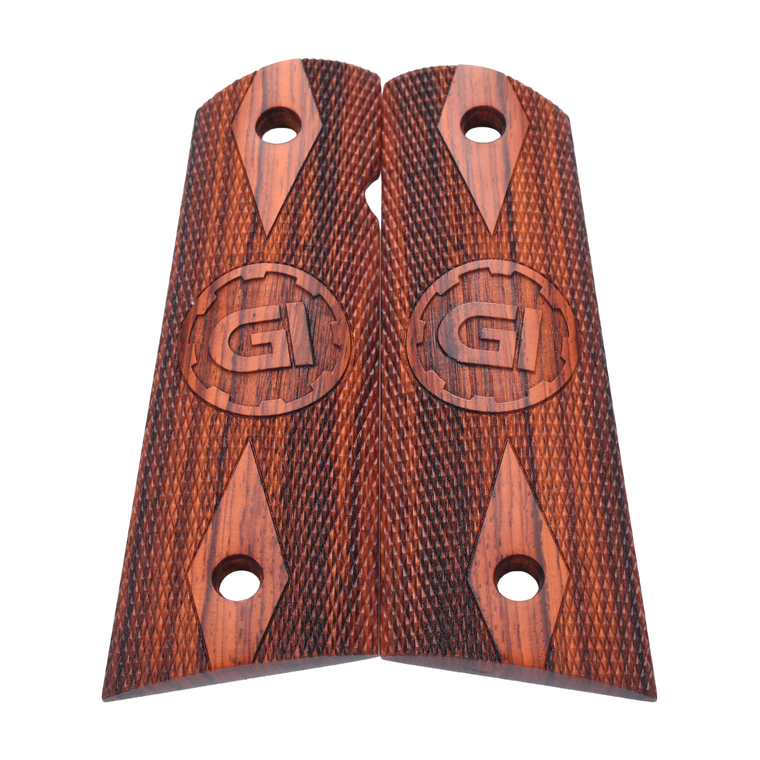 1911 Grips, Full-Size, Cocobolo, Flat Bottom (EW1-202)