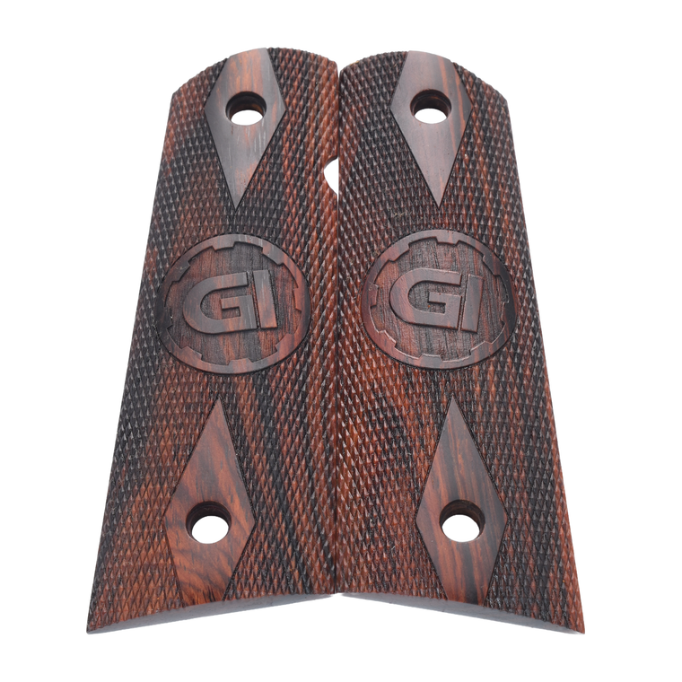 1911 Grips, Full-Size, Cocobolo, Flat Bottom (EW1-203)