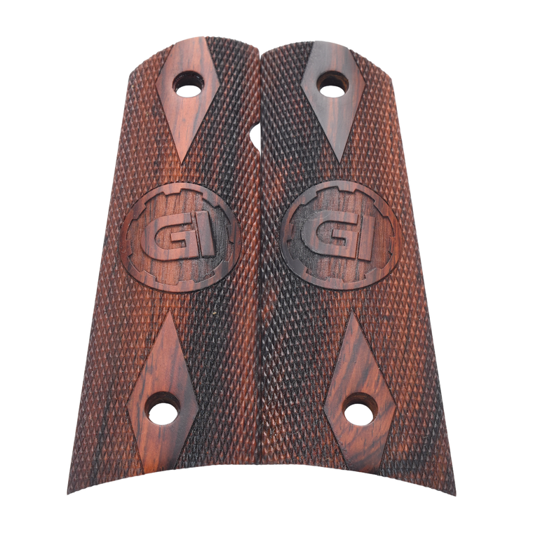 1911 Grips, Full-Size, Cocobolo, Flat Bottom (EW1-211)