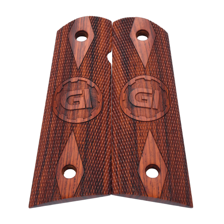 1911 Grips, Full-Size, Cocobolo, Flat Bottom (EW1-212)