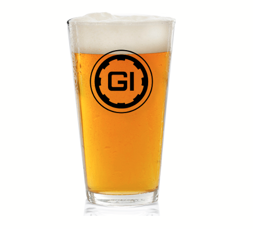 Guncrafter Industries 16 oz. Pint Glass