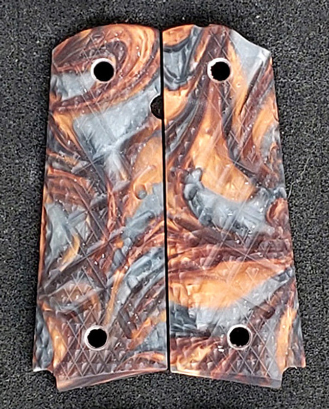 Shredder Grips Government Bevel  Bottom- Multi Colored (167) Shredder Grips Government Bevel  Bottom- Multi Colored (167)