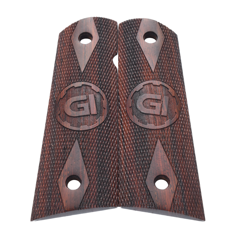 1911 Grips, Full-Size, Cocobolo, Flat Bottom (EW1-208)