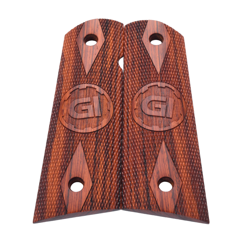 1911 Grips, Full-Size, Cocobolo, Flat Bottom (EW1-209)