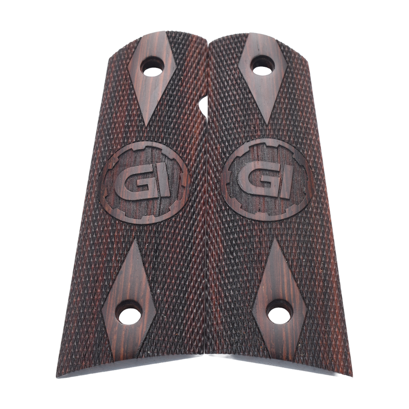1911 Grips, Full-Size, Cocobolo, Flat Bottom (EW1-210)