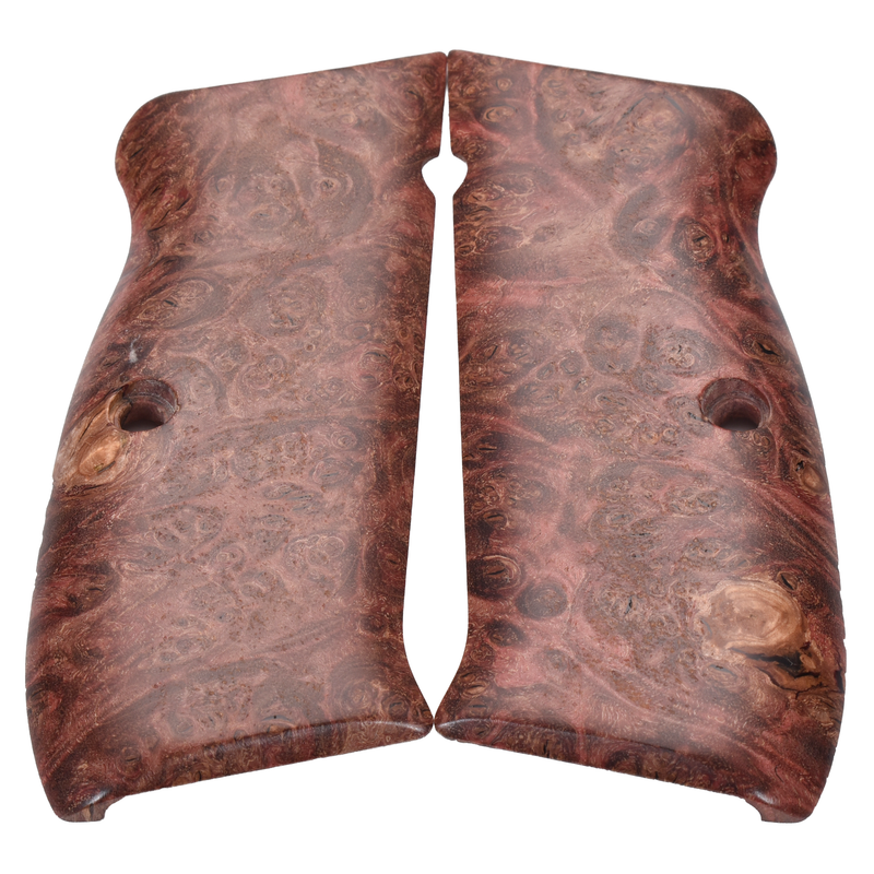 CZ-75 Grips, Full-Size, Maple Burl (EW2-055)