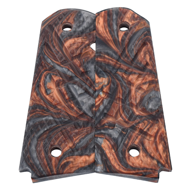 1911 Grips, Full-Size, Shredder, Flat Bottom (SG-189)