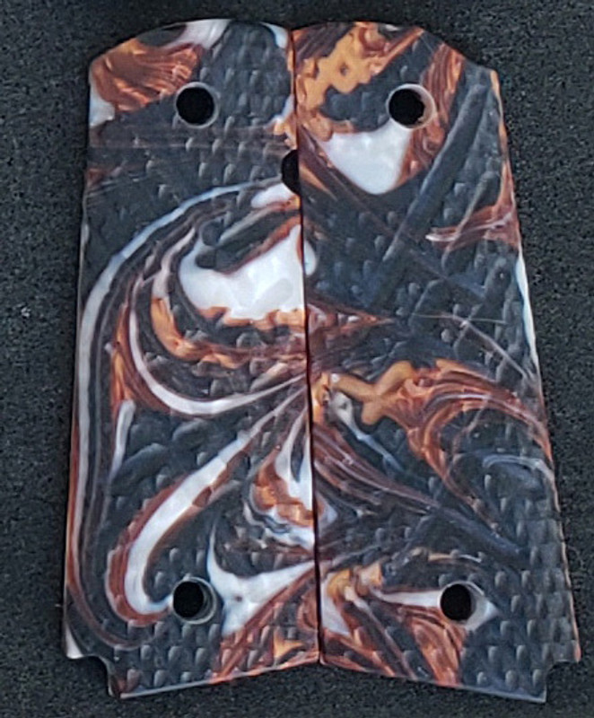 Shredder Grips Government Flat Bottom - Multi Colored (134) Shredder Grips Government Flat Bottom - Multi Colored (134)