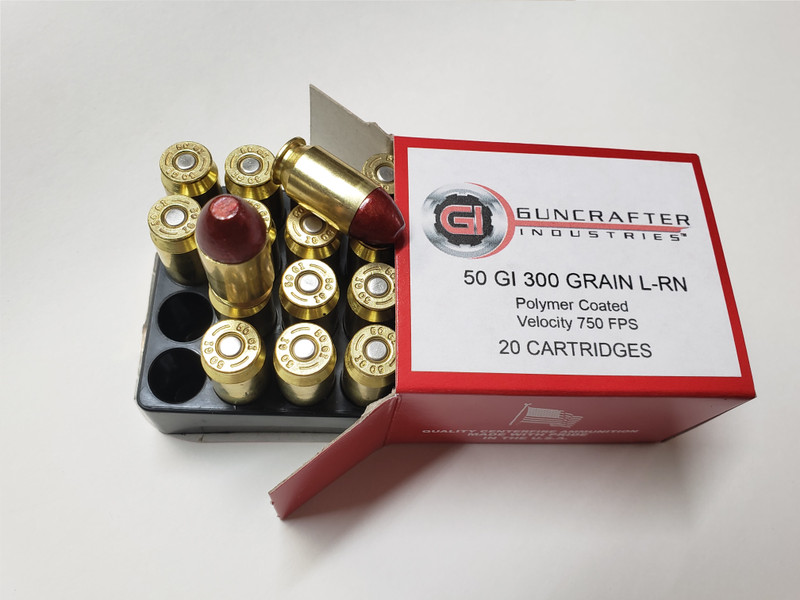 50 Gi Ammunition Guncrafter Industries 50 Gi Ammunition Guncrafter Industries