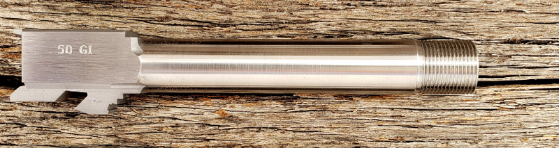 Threaded Barrel 5/8-24 TPI, RH, 5.3" for 50 GI conversion units 