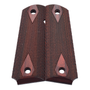 1911 Grips, Full-Size, Rosewood Composite, Beveled Bottom (EW1-242)