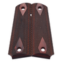 1911 Grips, Full-Size, Rosewood Composite, Beveled Bottom (EW1-254)