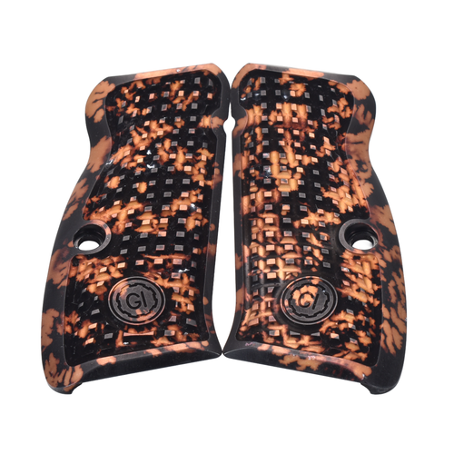 CZ 75 & V10 Ultra Compact & エアガンセット CZ-75 FRAG Grips, Compact, Aluminum (EW2-043) - Guncrafter Industries