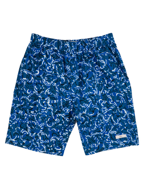 Half Pants - Fallen Leaves in Blue