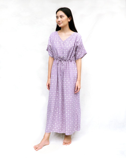 Home Dress - Starlight Bloom on Lilac