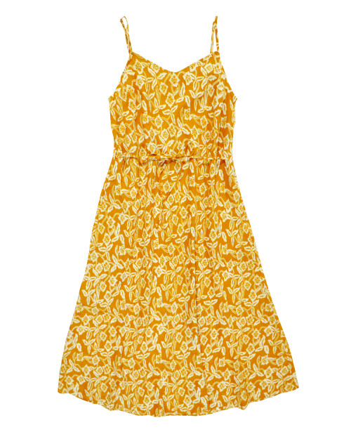 Camisole Dress - Yellow Flower