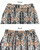 Flare Skirt - Kawung Twist in Brown