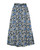 Gather Skirt Flare - Midnight Vinca
